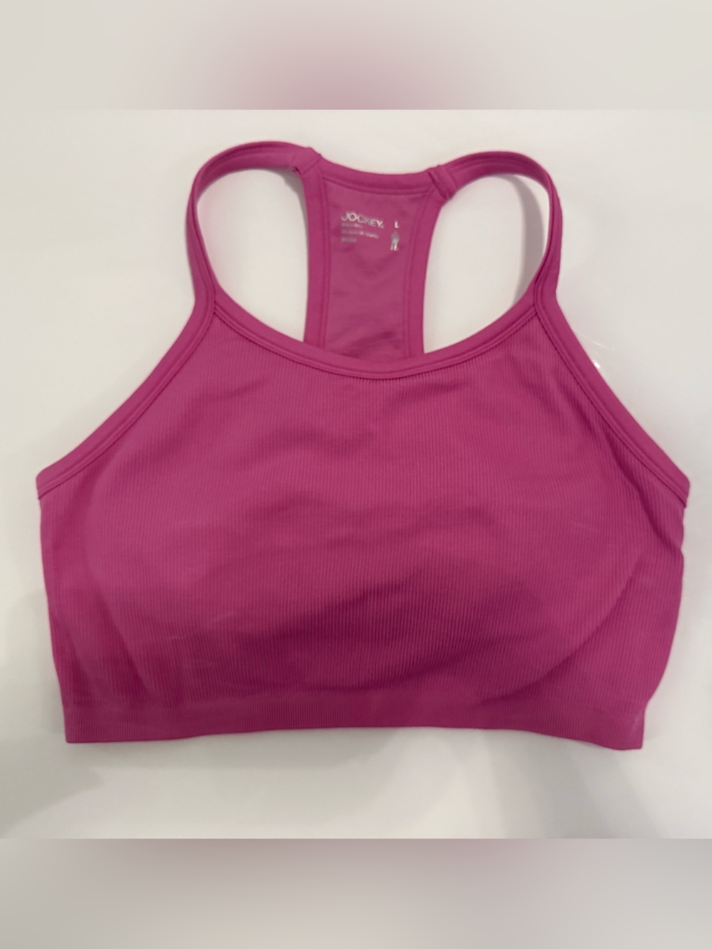 Jockey Fuchsia Racerback Sports Bra